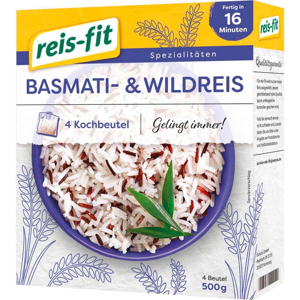 Reis-Fit Basmati wild rice in a cooking bag