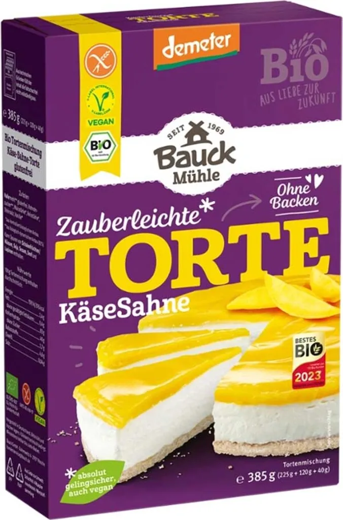 Bauckhof Bauck Mühle Cheesecake Mix Demeter 385g