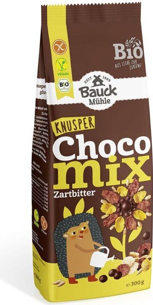 Bauckhof Choco Mix Dark Chocolate Gluten-free 300g x 6 - 6-pack