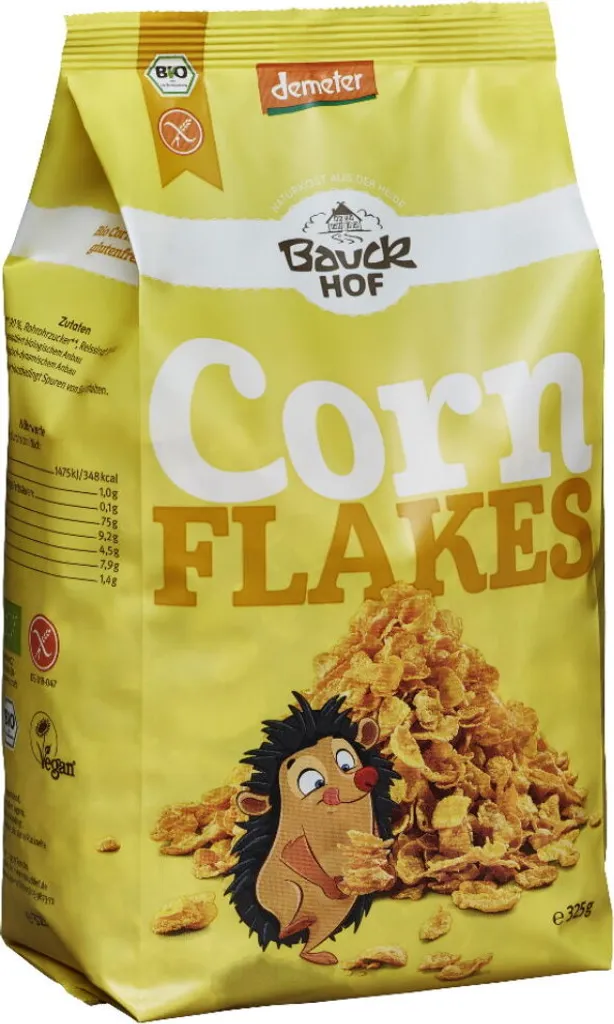 Bauckhof Cornflakes gluten-free Demeter -- 325g