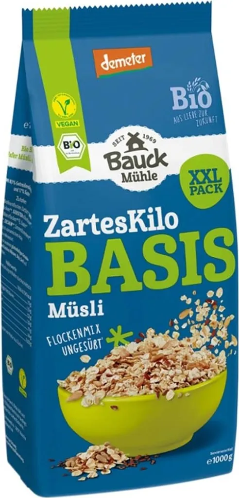 Bauckhof The Tender Kilo, Basic Muesli Demeter 1kg