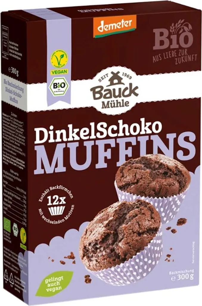 Bauckhof - Spelt Muffins Chocolate Demeter - 300g