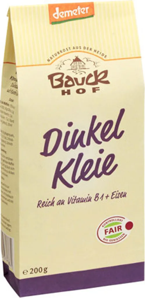 Bauckhof spelled bran Demeter -- 200g