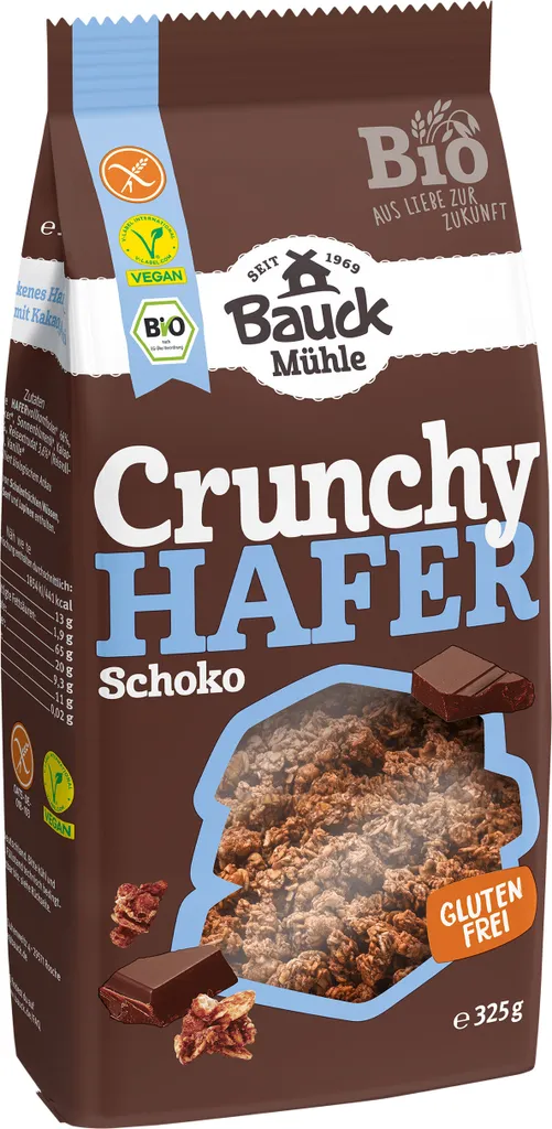 Bauckhof Oat Crunchy Chocolate gf (325g)