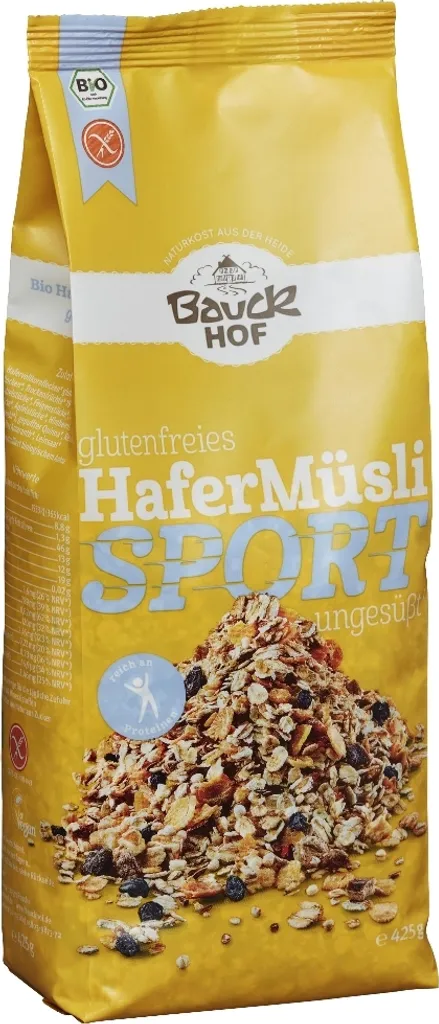 Bauckhof Oat Muesli Protein Gluten-Free (2 x 425 g)