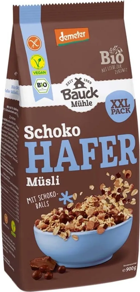 Bauckhof - Oat Muesli Chocolate XXL - 900g