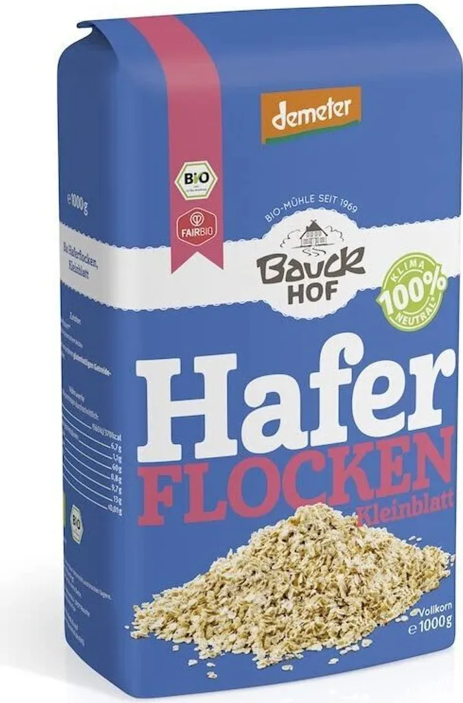 Bauckhof Oat Flakes Small Leaf Demeter -- 1000g