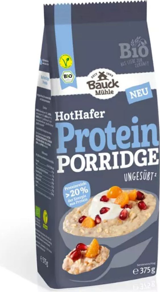 Bauckhof - Hot Oat Protein Porridge - 375g