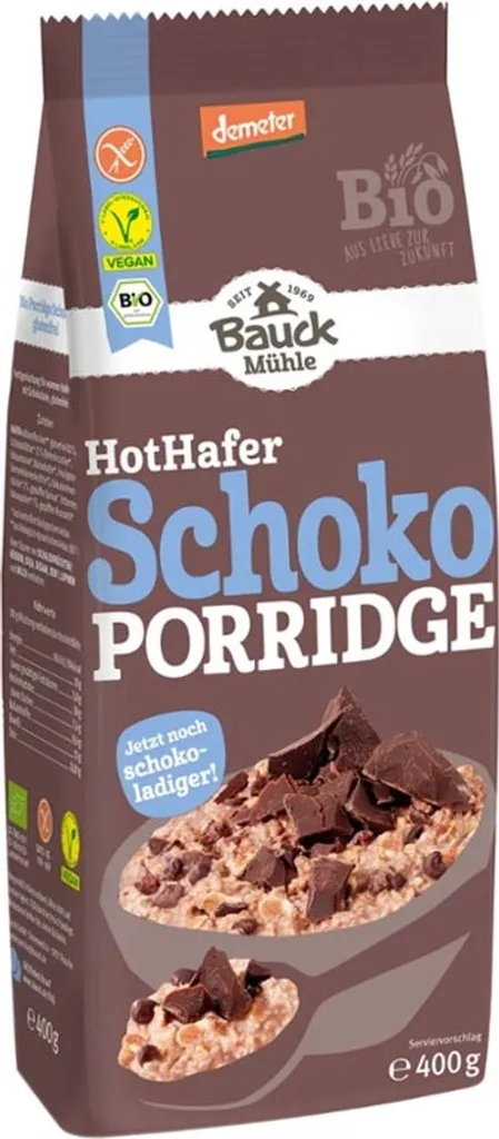 Bauckhof Hot Oat Chocolate Demeter 400g