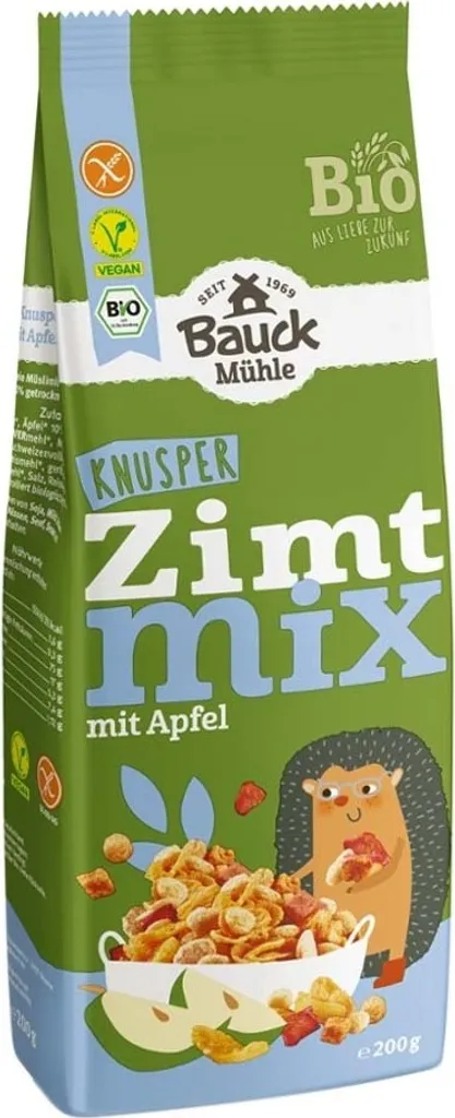 Bauckhof - Crunchy Cinnamon Mix with Apple - 200g