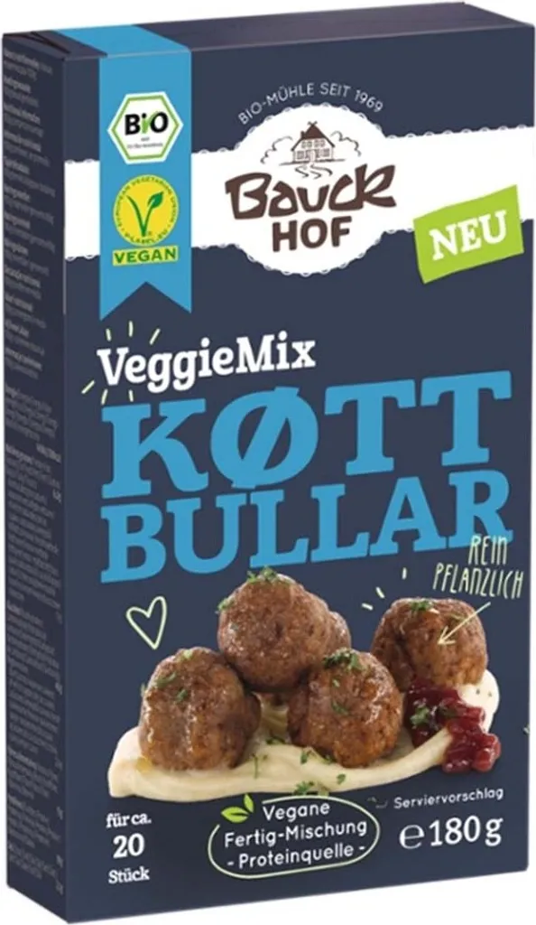 Bauckhof - VeggieMix Köttbullar - 180g