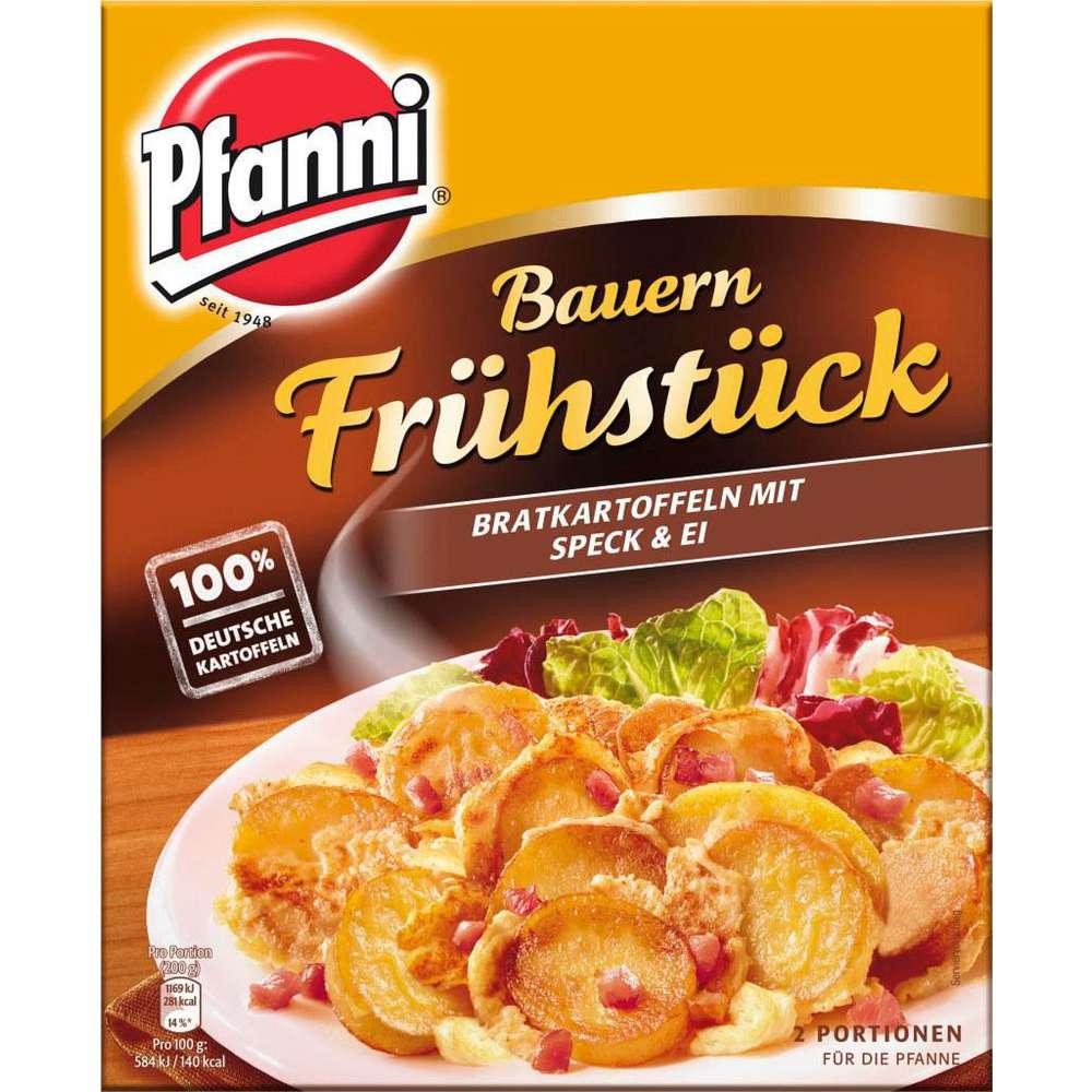Pfanni Farmer's breakfast, fried potatoes with bacon & egg