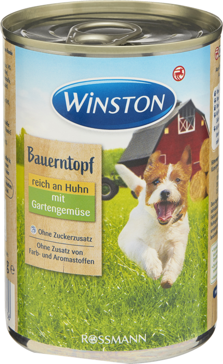 Winston Farmer's pot rich in chicken with garden vegetables