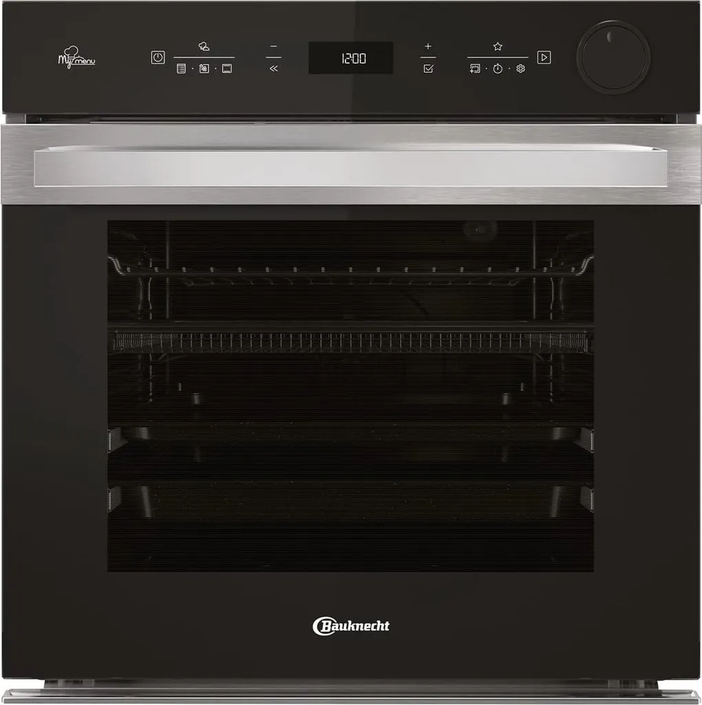 Bauknecht BIK5S DP8F2 ES Pyrolytic Oven Black Glass