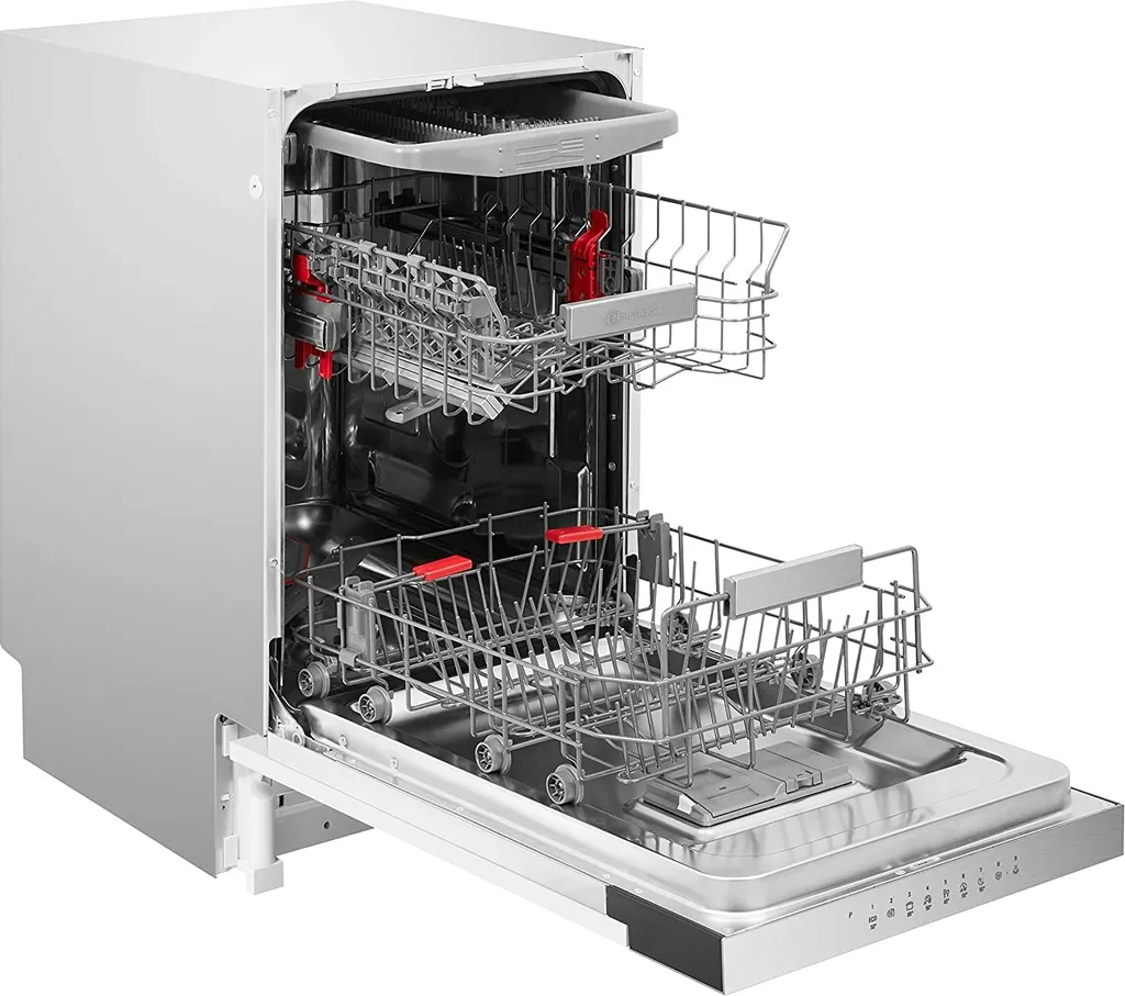 Bauknecht BSBO 3O35 PF X Dishwasher 45 cm Stainless Steel