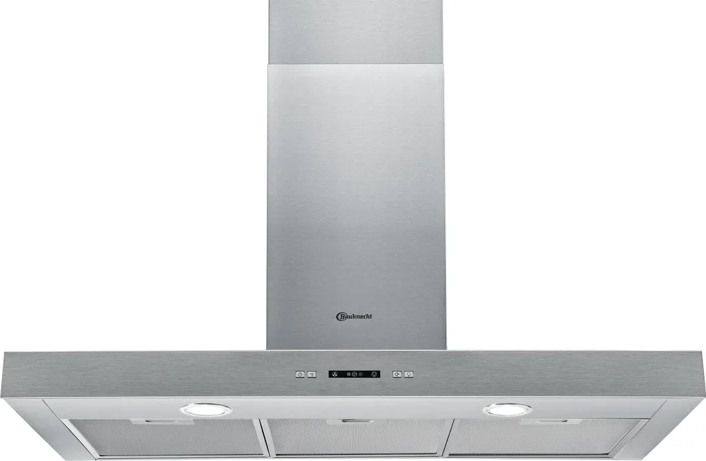 Bauknecht DBHBS 93 LL X wall-mounted extractor hood 90 cm stainless steel