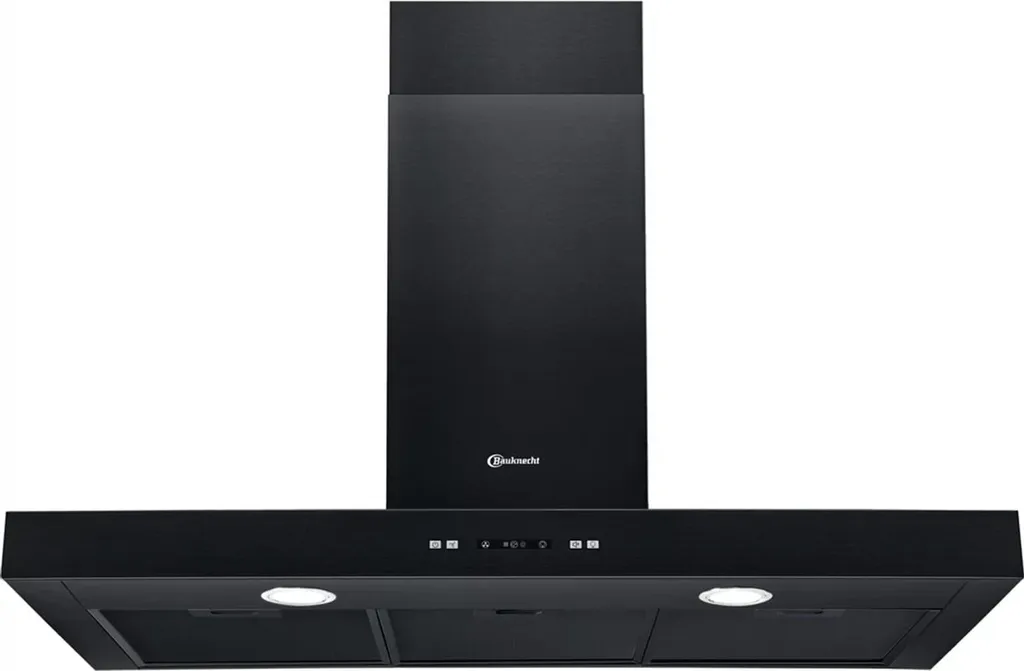 Bauknecht DBIBS93FLLK wall-mounted extractor hood 90cm black