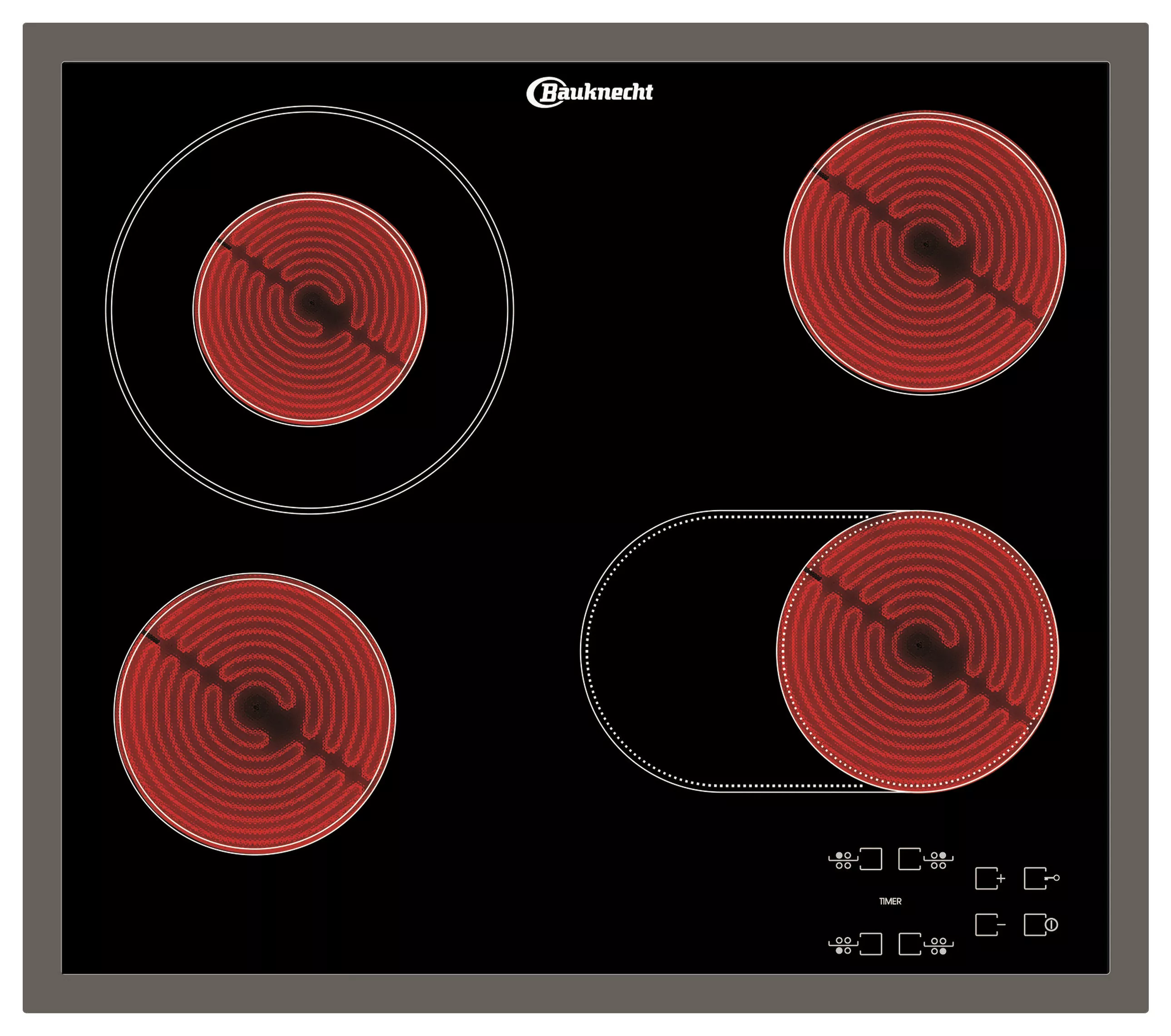 Bauknecht GLASS CERAMIC HOB CTAR 7642 IN