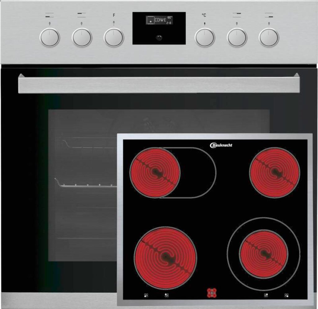 Bauknecht HEKO PROFI 5500 (HIS3 EP8V2 IN + CHR 9642 IN), Medium, Electric Oven, 65 l, 65 l, Multitech, 1400 W