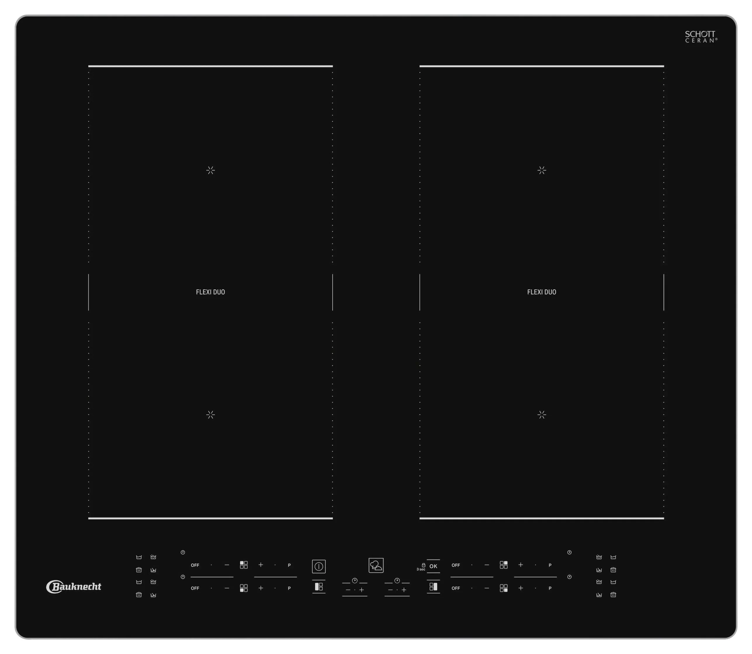 Bauknecht BB 8760C AL induction hob