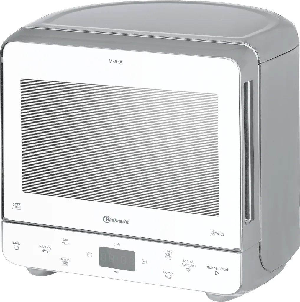 Bauknecht MW 39 WSL microwave oven, Crisp system, steam cooking function