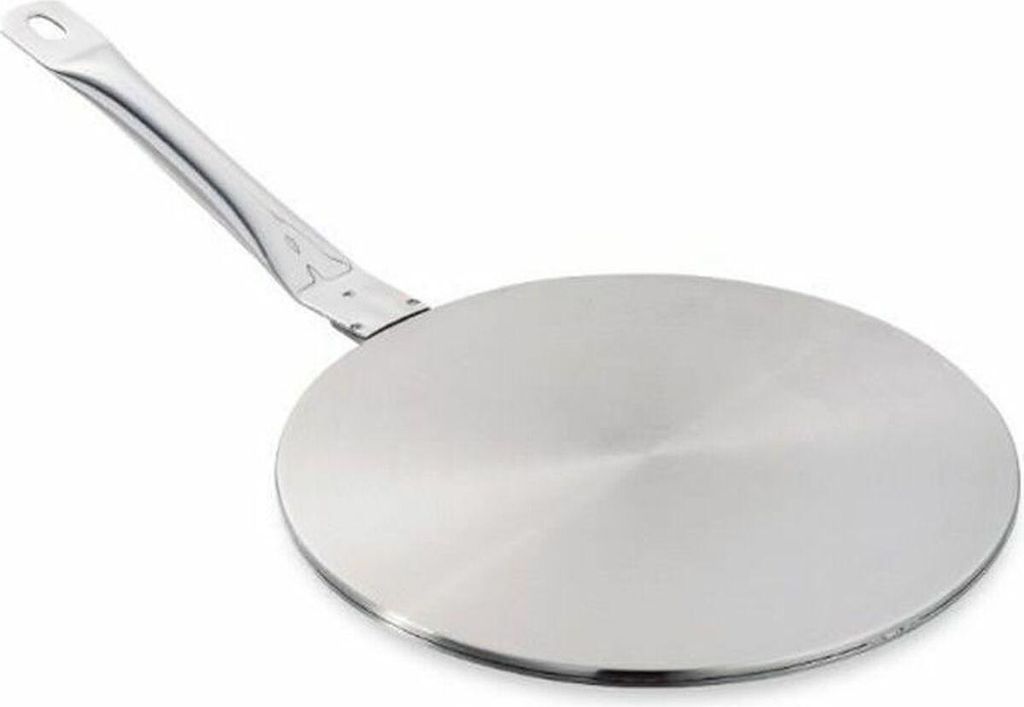 Baumalu crepe pan, silver, metal, stainless steel, Ø 20 cm