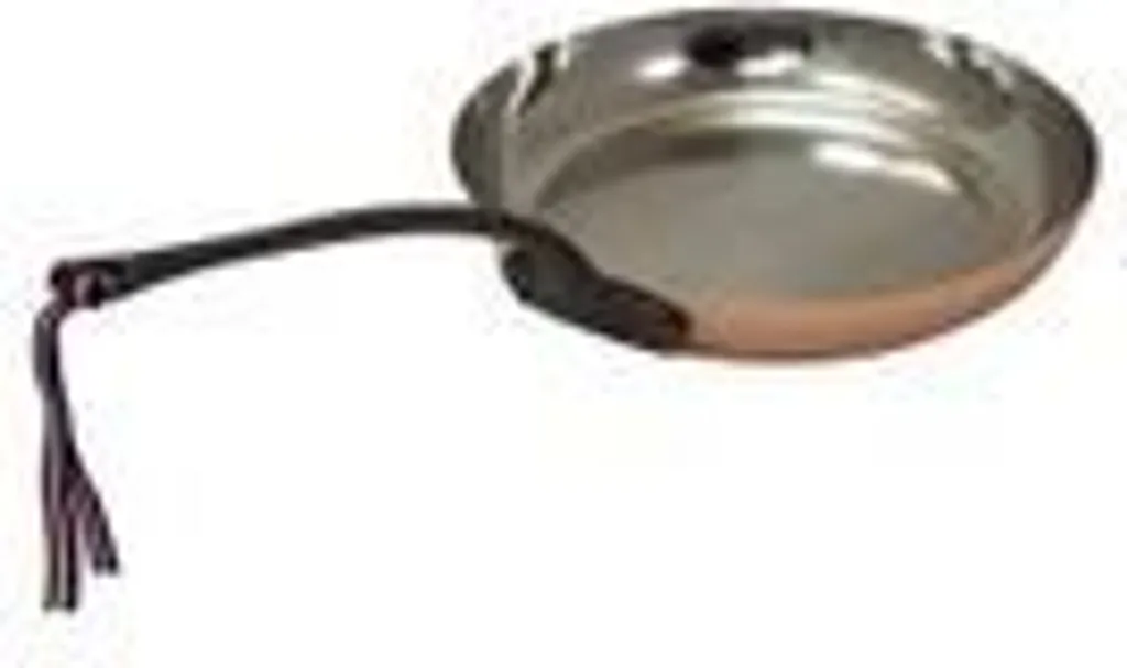 "Baumalu" copper pan ø28 cm with iron handle | tinned