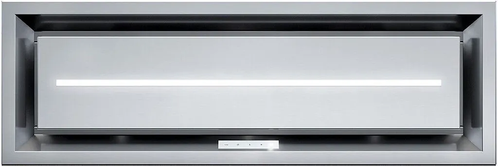 Baumann Aurora 9030, extractor hood 90cm, stainless steel, 857 m³/h, LED strip