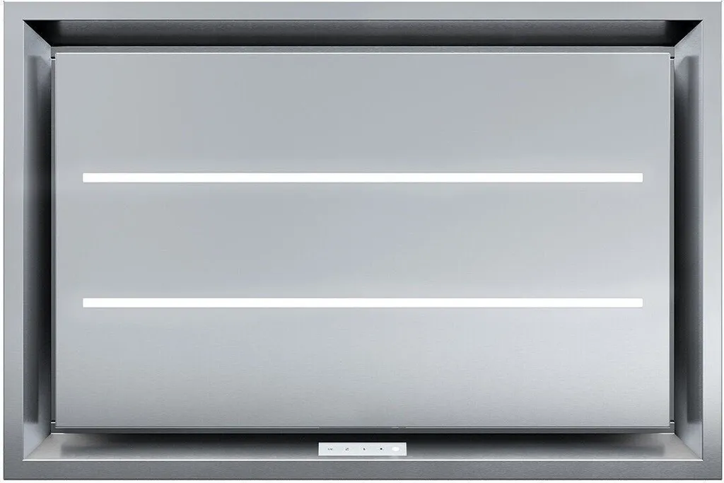 Baumann Aurora 9060, extractor hood 90cm, stainless steel, 857 m³/h, LED strip