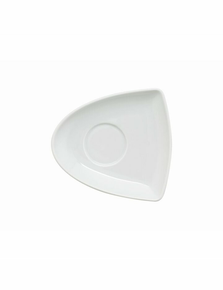 Bauscher Enjoy Combi Saucer Asymmetrical 15 Cm - Set Of 12
