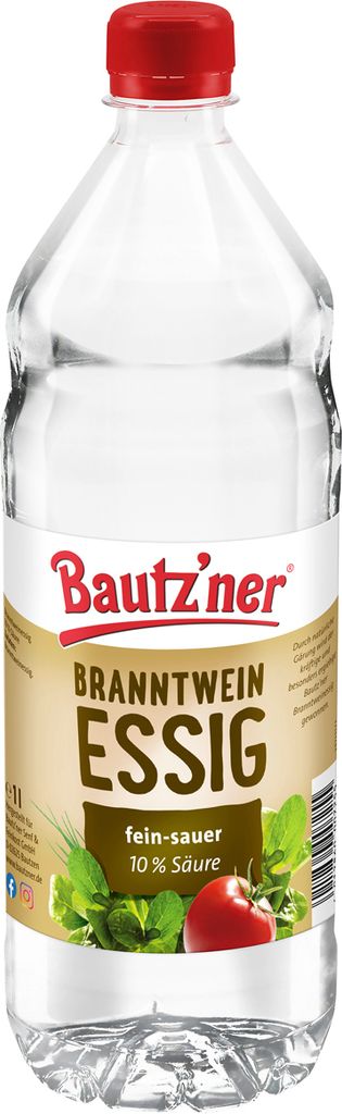Develey Mustard & Delicatessen Bautzner Brandy Vinegar 10% 1000ml