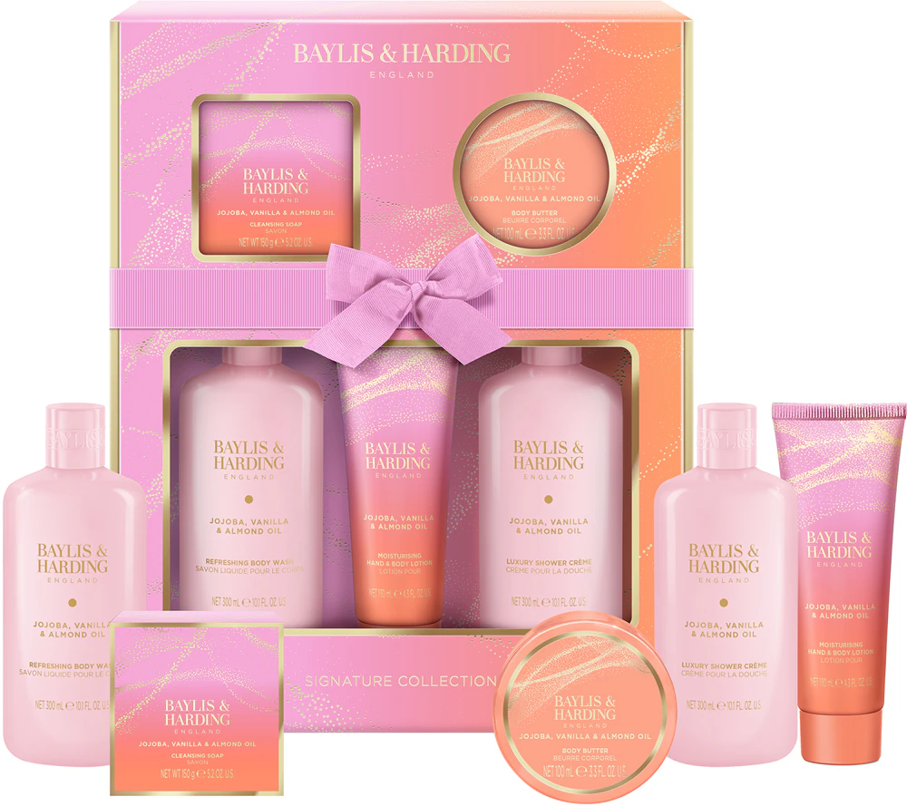 Baylis & Harding Jojoba, Vanilla & Almond Oil Gift Set