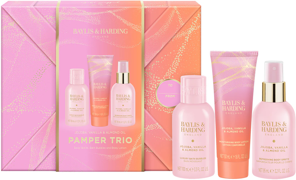 Baylis & Harding Jojoba, Vanilla & Almond Oil Body Gift Set