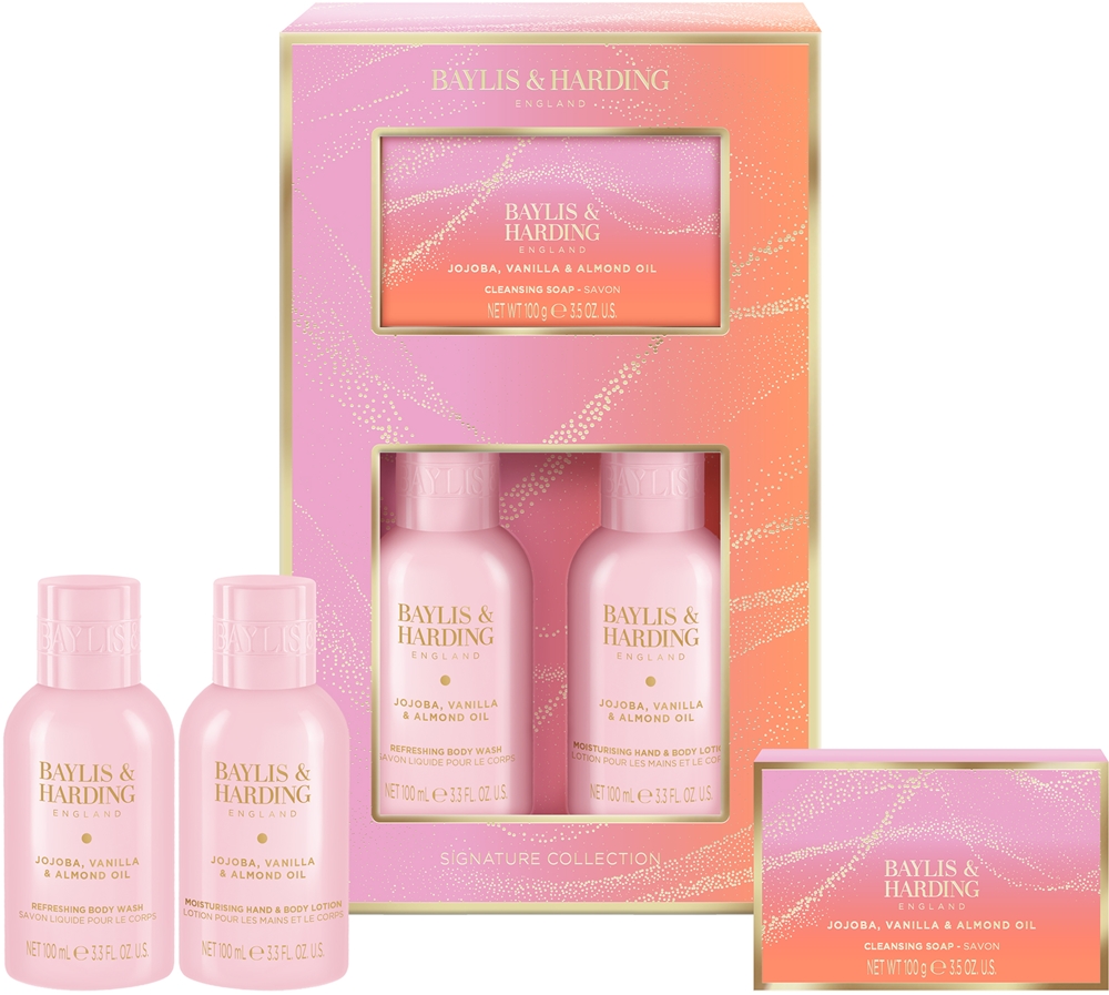 Baylis & Harding Jojoba, Vanilla & Almond Oil Body Gift Set