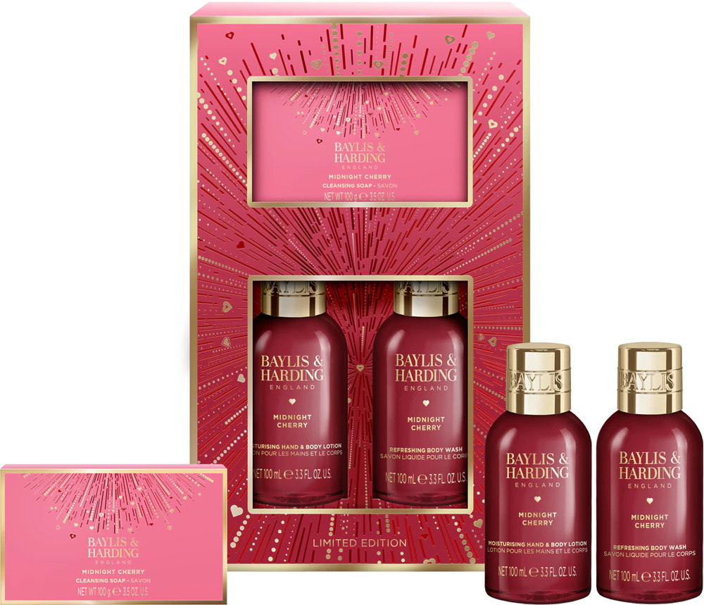 Baylis & Harding Midnight Cherry Gift Set