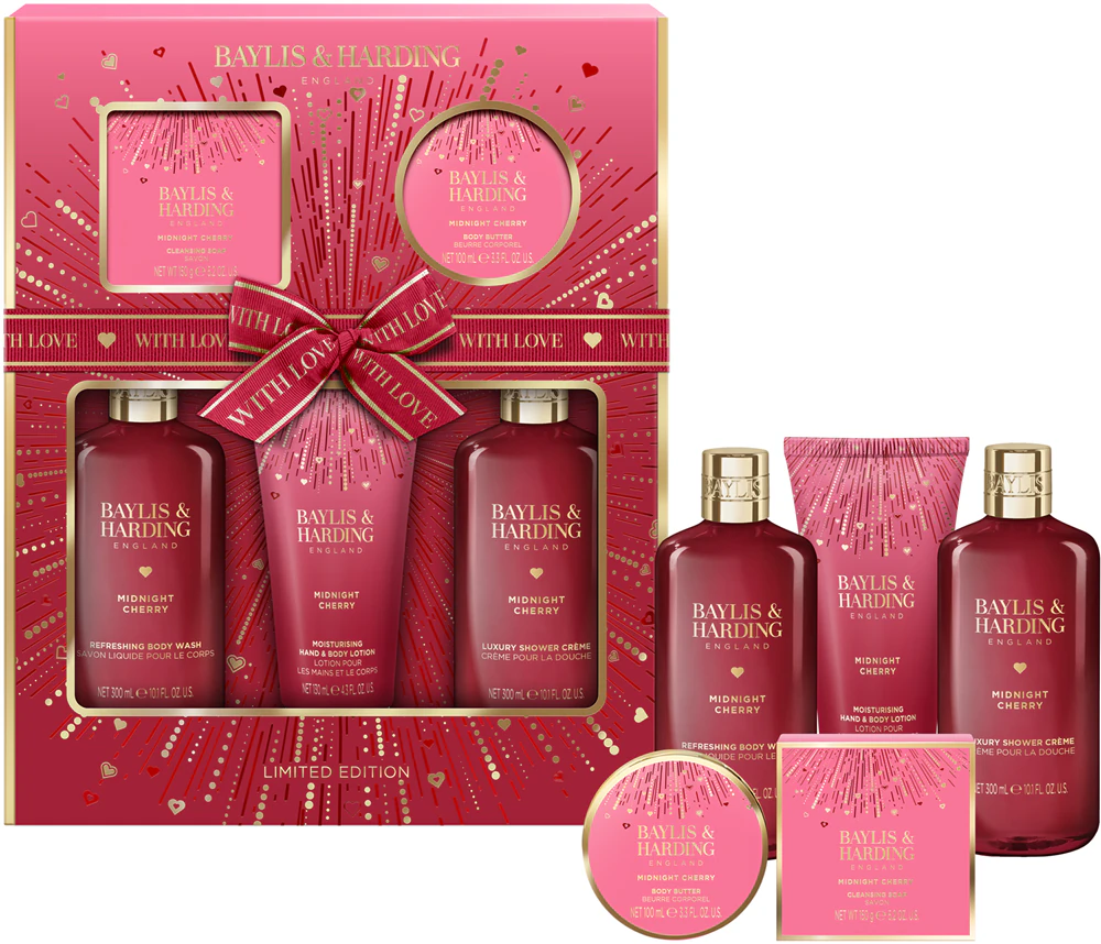 Baylis & Harding Midnight Cherry Body Gift Set