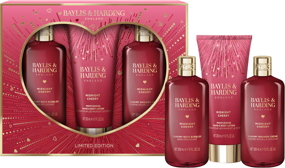 Baylis & Harding Midnight Cherry Gift Set