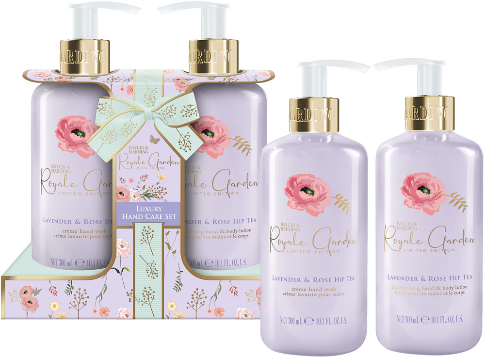 Baylis & Harding Royale Garden Lavender & Rose Hip Tea Gift Set for the Hands