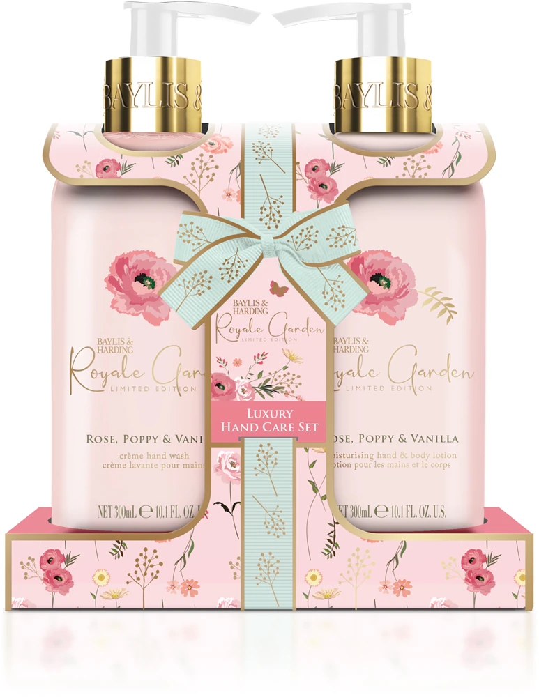 Baylis & Harding Royale Garden Rose, Poppy & Vanilla Hand Gift Set