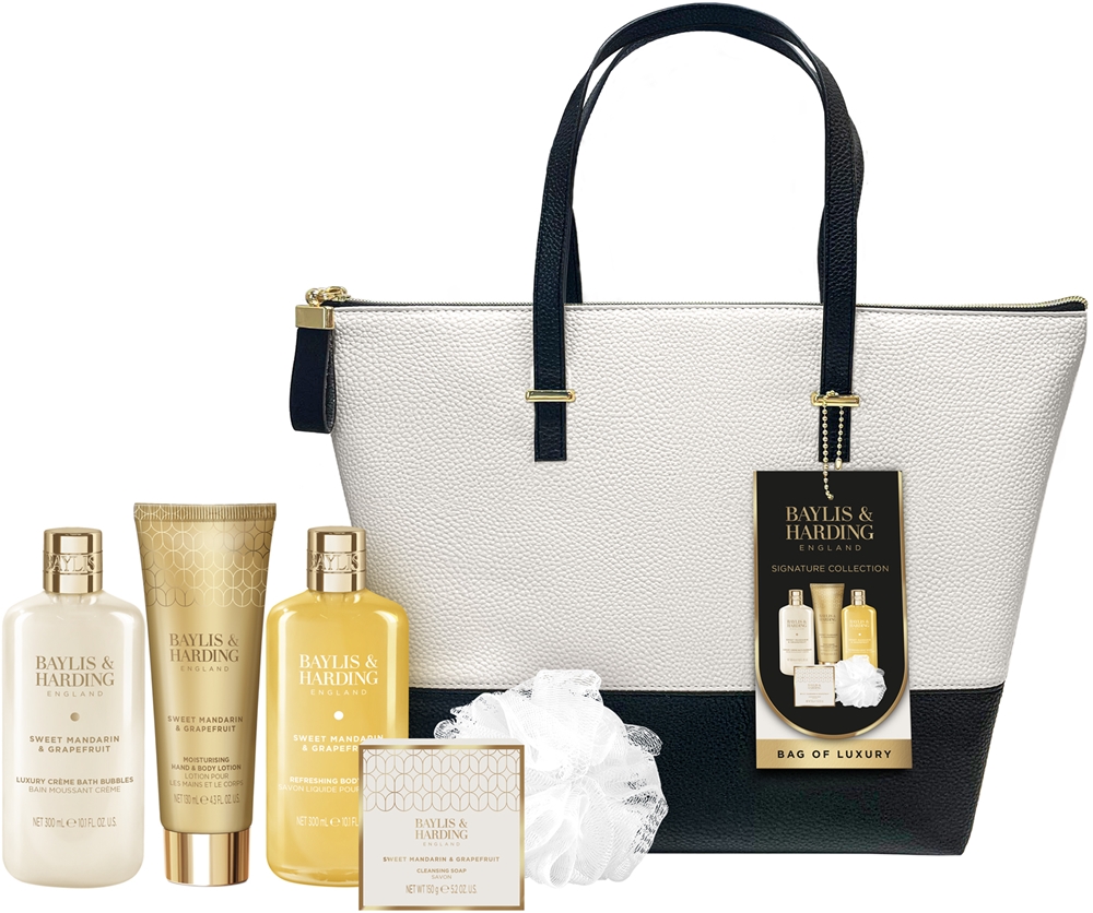 Baylis & Harding Sweet Mandarin & Grapefruit Gift Set cosmetic bag