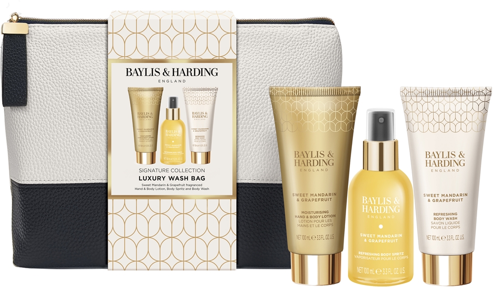 Baylis & Harding Sweet Mandarin & Grapefruit Gift Set cosmetic bag