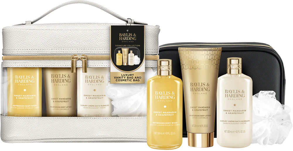 Baylis & Harding Sweet Mandarin & Grapefruit Gift Set cosmetic bag