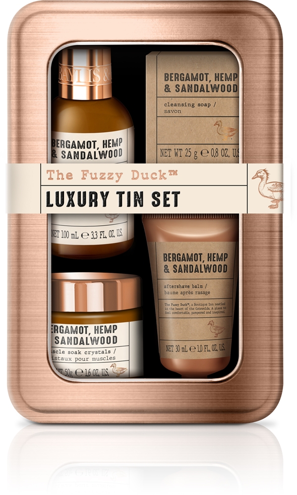Baylis & Harding The Fuzzy Duck Bergamot, Hemp & Sandalwood Christmas Gift Set for Men 2024