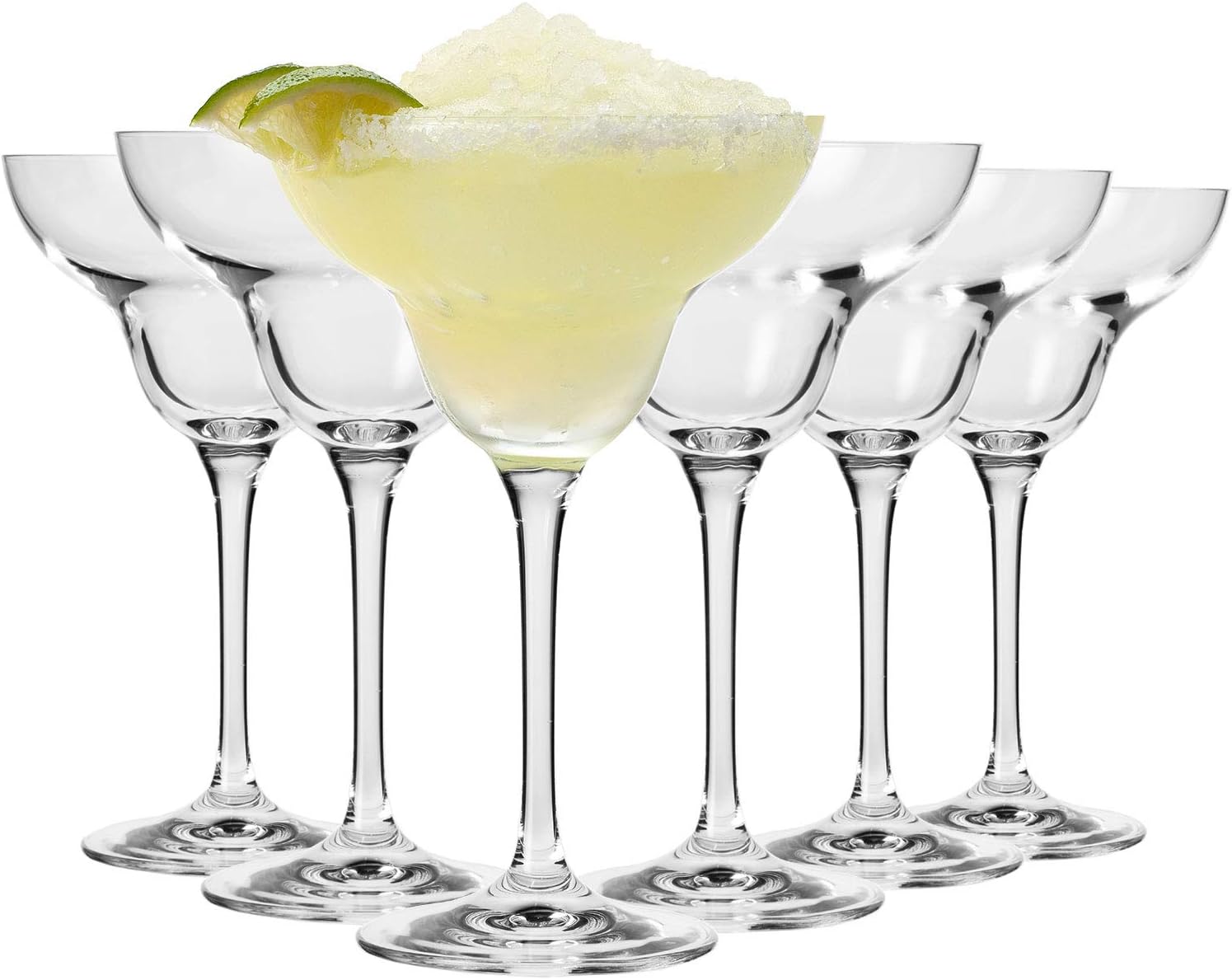 Krosno Margarita Glasses Cocktail Glasses | Set of 6 | 270ml | MIXOLOGY Collection | Perfect for Home, Restaurants and Parties | Dishwasher safe