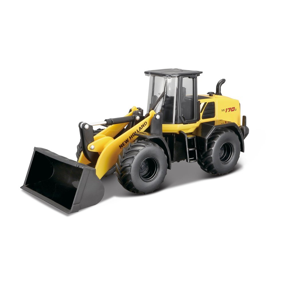 Bburago 1: 50 Model Tractor New Holland W170D Wheel Loader
