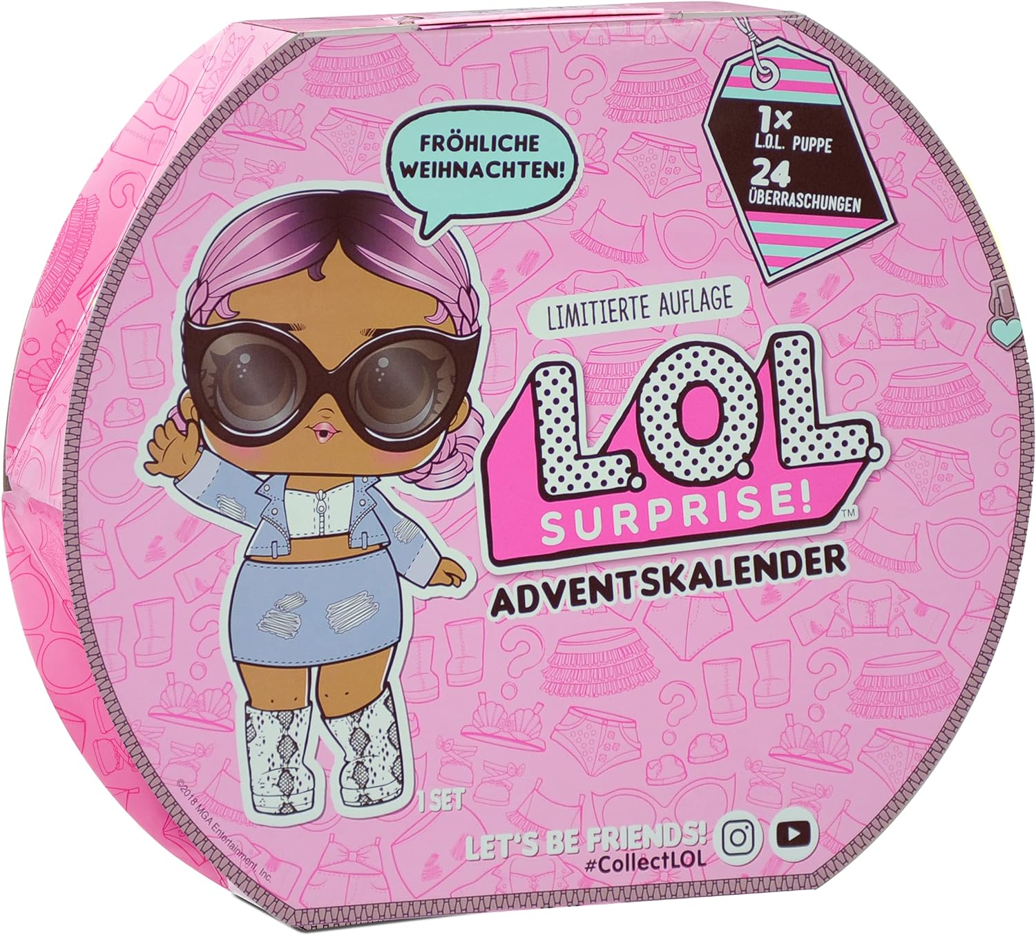 L.O.L. Surprise! L.O.L. Surprise! 118510GR Advent Calendar 2021