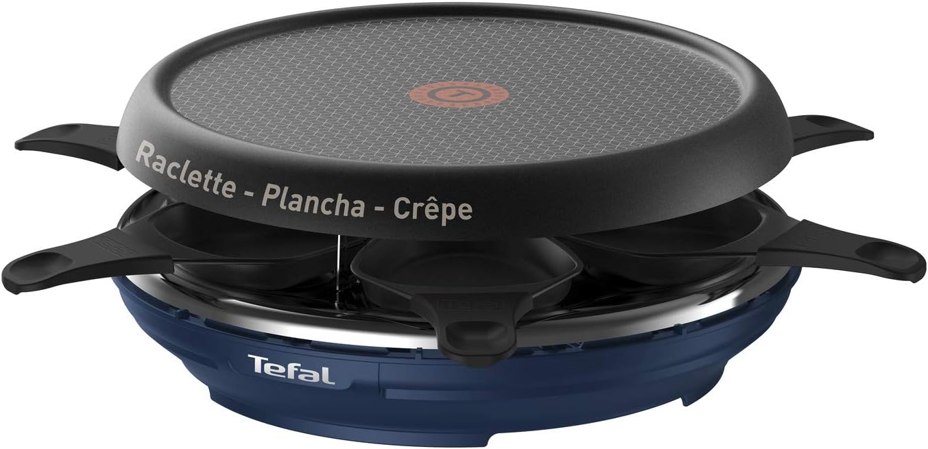 Tefal Neo Deco 6 RE12A4 Raclette Electric Raclette - 850 W, 310 mm, 310 mm, 131.5 mm, 2 kg, 353 mm