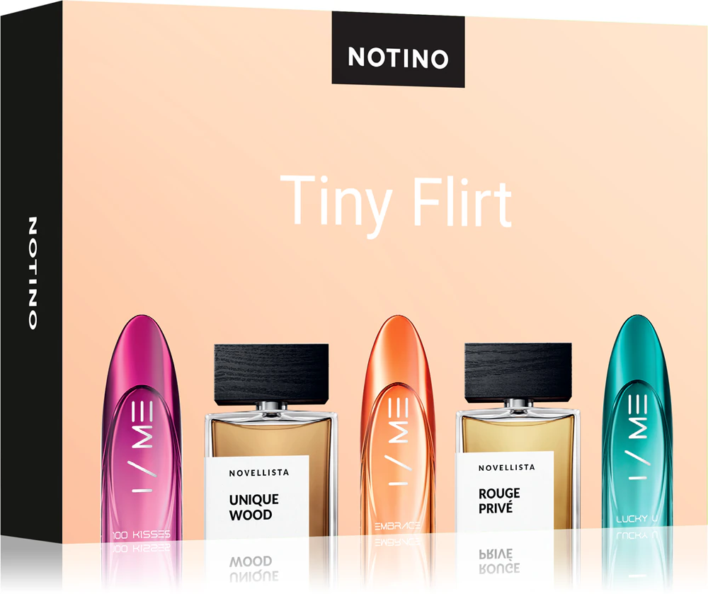 Beauty Discovery Box Notino Tiny Flirt Set Unisex, 7 ml