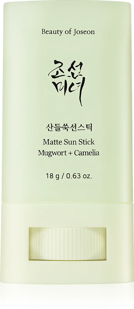 Beauty Of Joseon Matte Sun Stick Mugwort + Camelia Sunscreen Stick SPF 50+