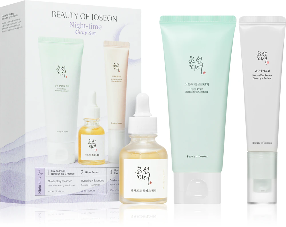 Beauty of Joseon Nighttime Glow Set Gift Set for Perfect Skin